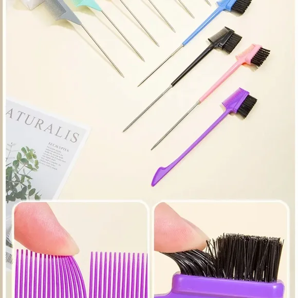 Blue Hair Styling Tools Set for Professional Use - Picture 5 of 6